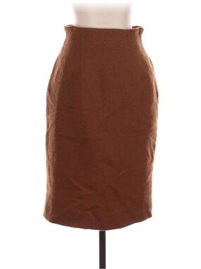 Christian Dior Vintage Tailored High-Waist Brown Pencil Skirt NWT !!!!